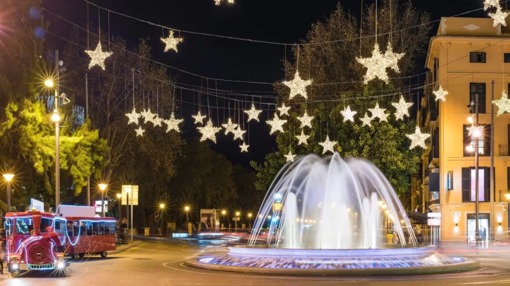 Christmas lights in Palma de Mallorca