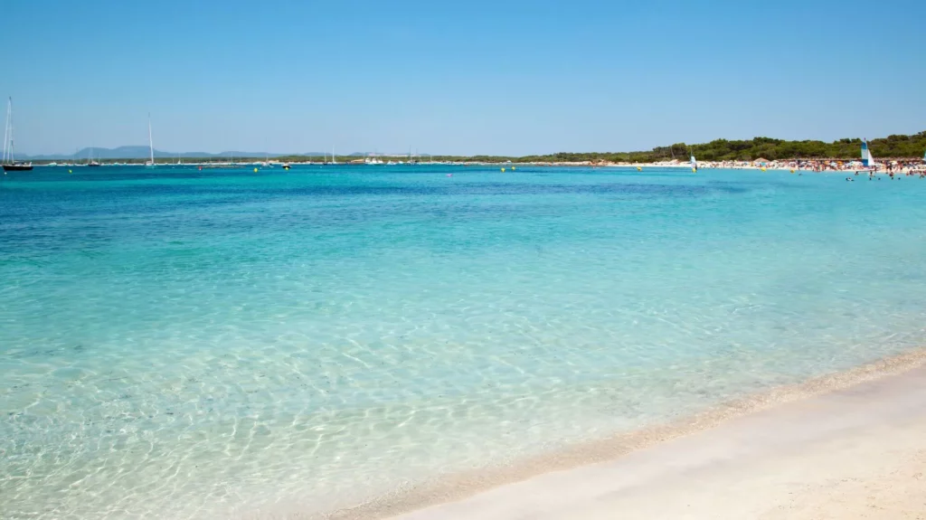 Es trenc beach near Santanyí